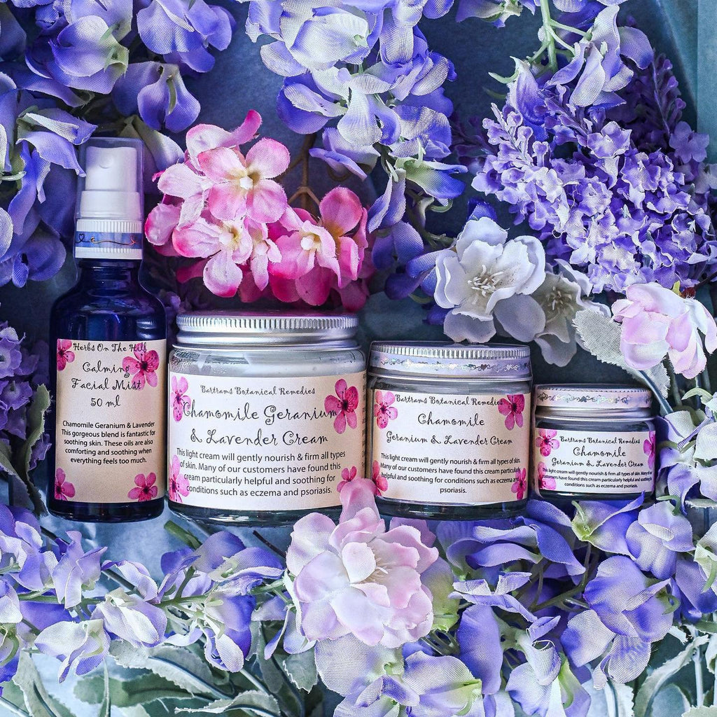 Chamomile Geranium & Lavender Nourishing Cream - LoveHerbsOnTheHill.com