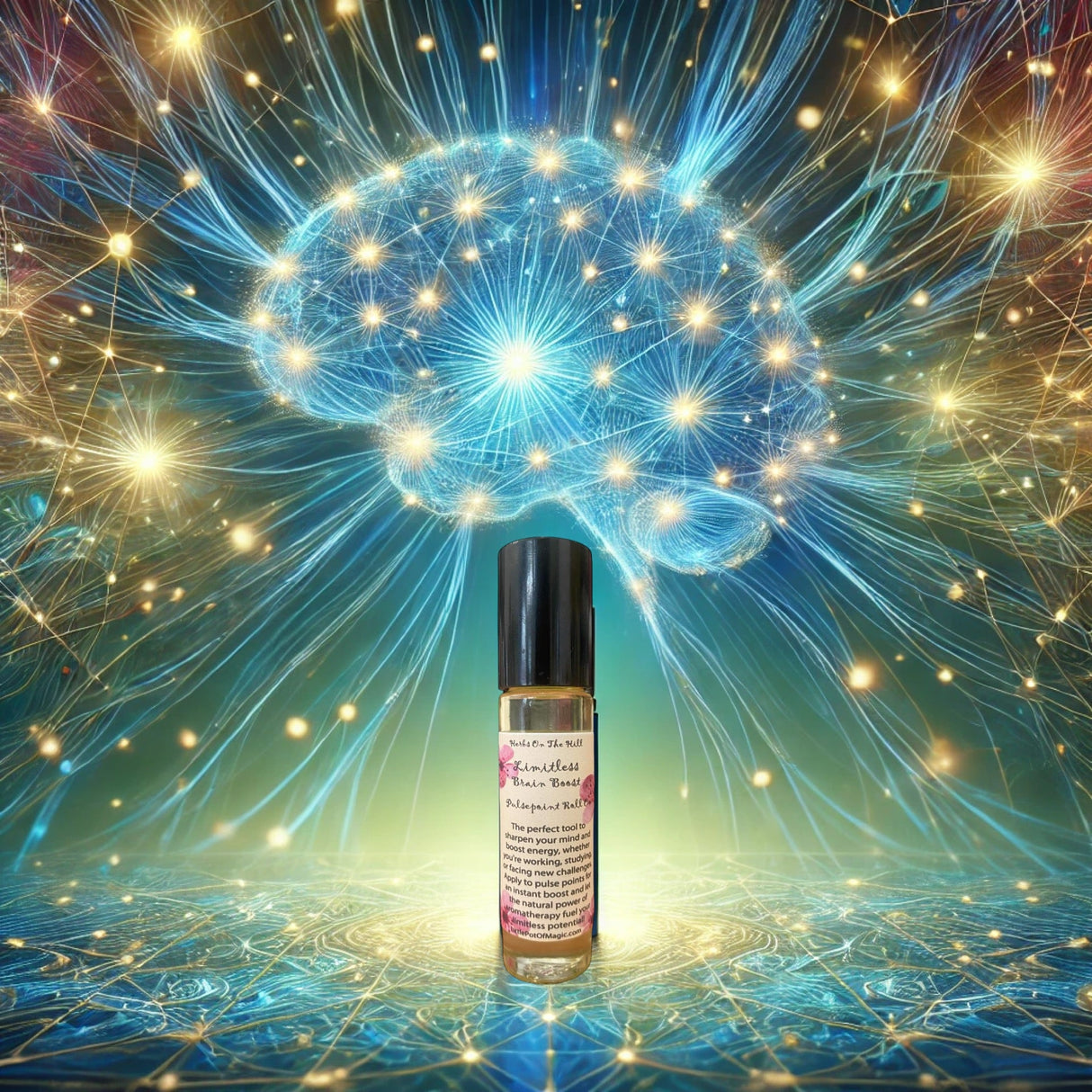 11ml Limitless Brain Boost Roll On - LoveHerbsOnTheHill.com