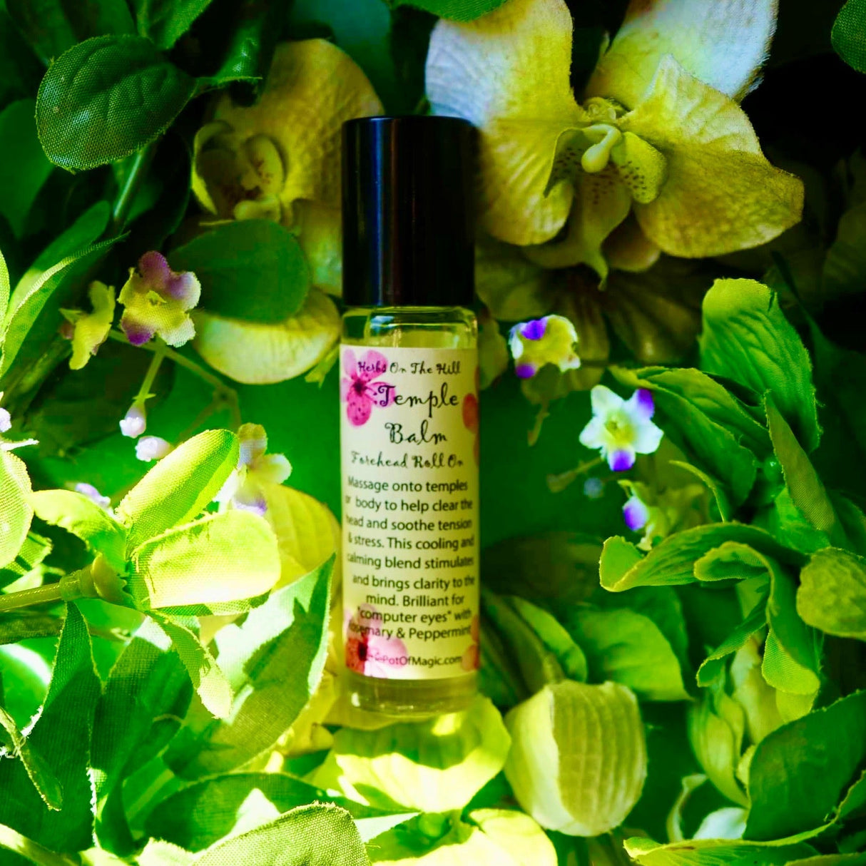 Temple Balm Display Module - Focus in a jar. Calm in a mist. A bestseller your shelf can rely on