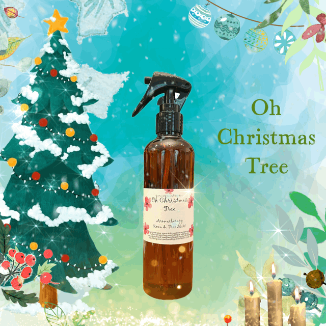 Merry & Bright Set of 2 Aromatherapy Room Sprays - Holiday Scents for a Festive Home