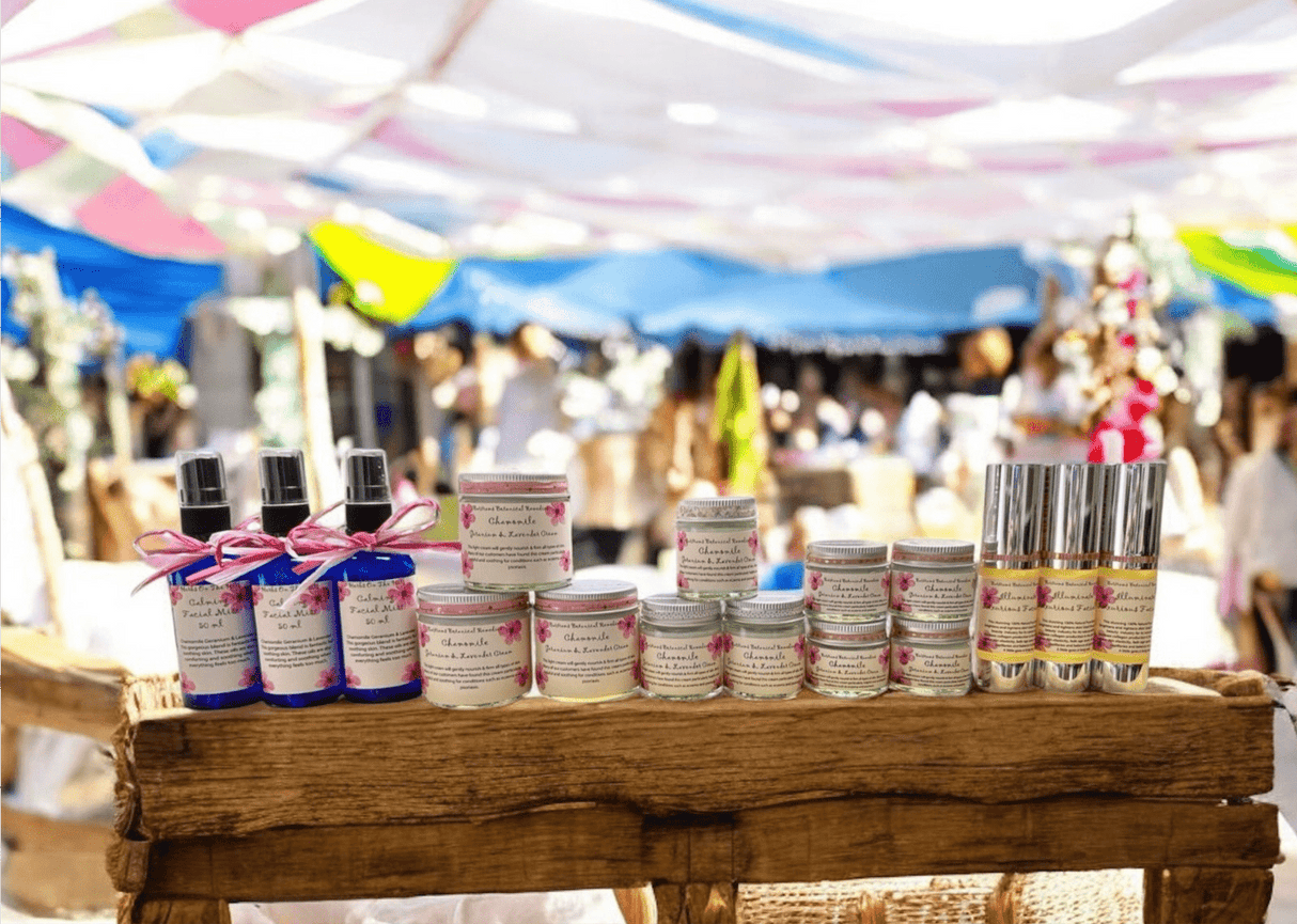 Chamomile, Geranium & Lavender Skincare Module - Gentle by nature. Powerful by reputation - LoveHerbsOnTheHill.com