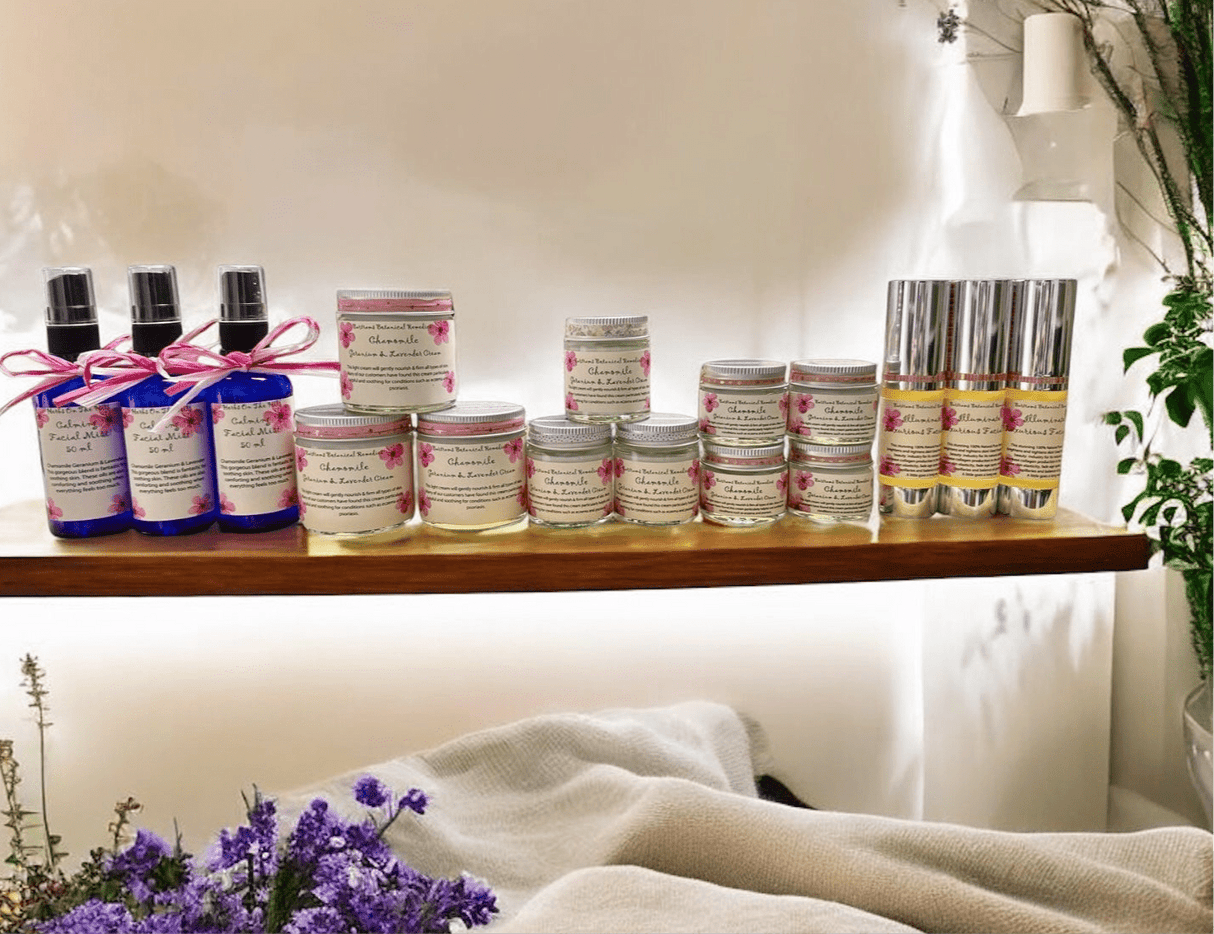 Chamomile, Geranium & Lavender Skincare Module - Gentle by nature. Powerful by reputation - LoveHerbsOnTheHill.com