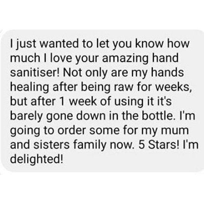 Hand Sanitiser 5 litre Certified Anti Viral and Anti Bacterial - LoveHerbsOnTheHill.com