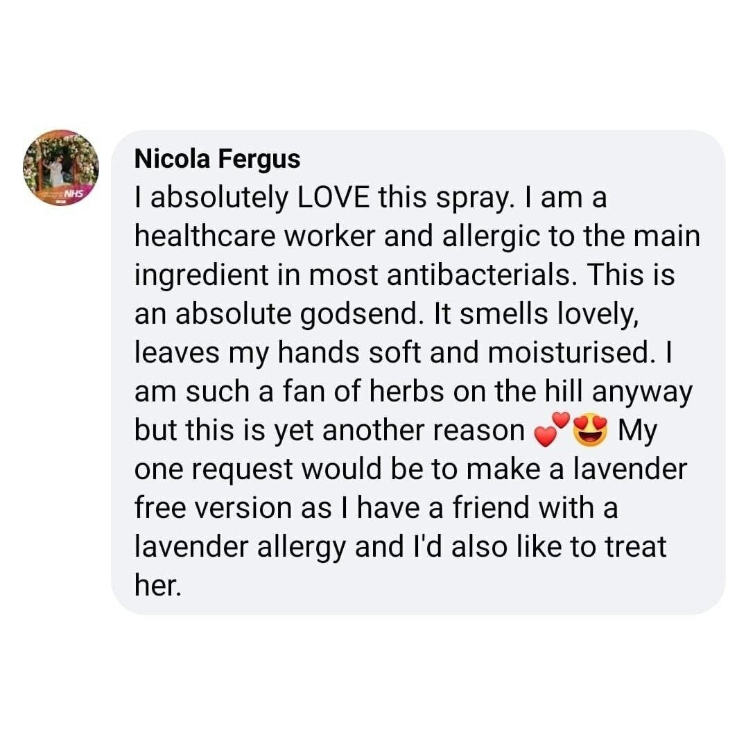 Hand Sanitiser 5 litre Certified Anti Viral and Anti Bacterial - LoveHerbsOnTheHill.com