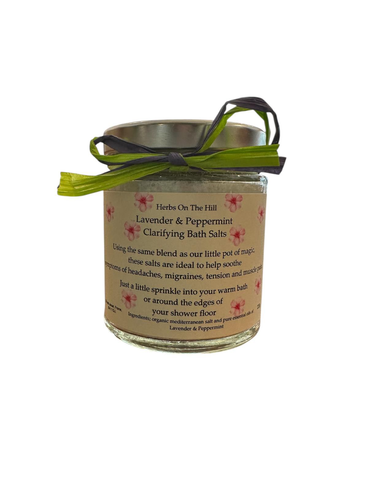 Lavender & Peppermint (Little Pot of Magic) Bath Salts – The Cooling Blend - LoveHerbsOnTheHill.com