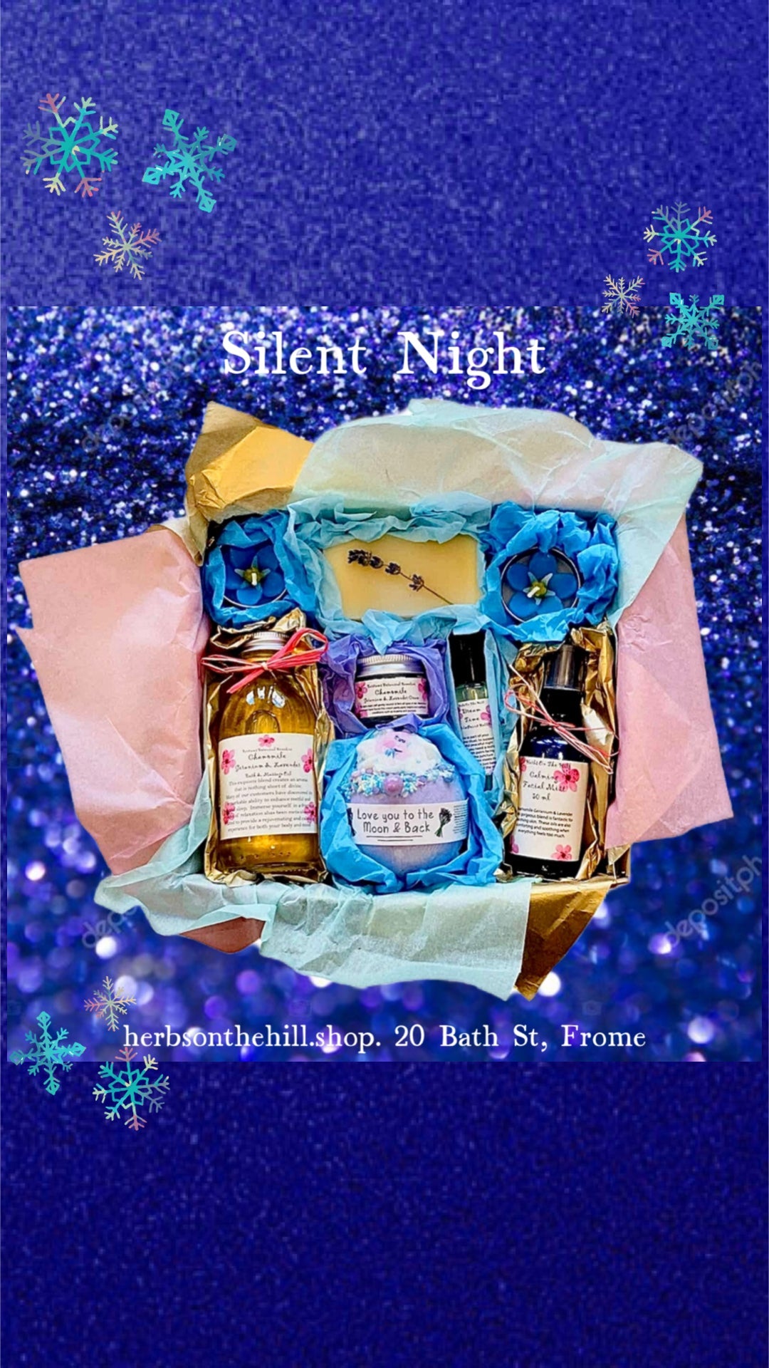Silent Night Gift Box – The Gift of Peaceful Sleep - LoveHerbsOnTheHill.com