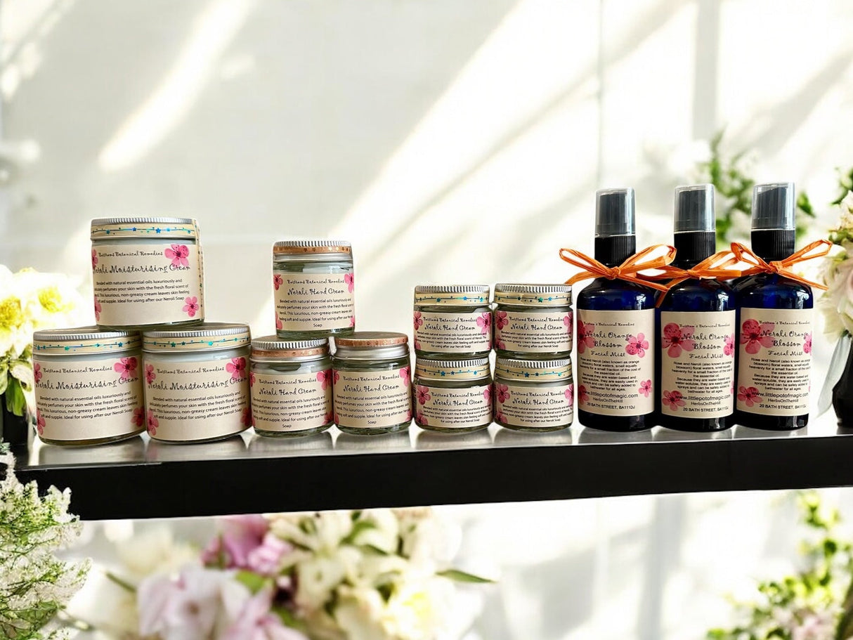 The Neroli Skincare Module - Gentle on the senses. Strong on the shelf. - LoveHerbsOnTheHill.com