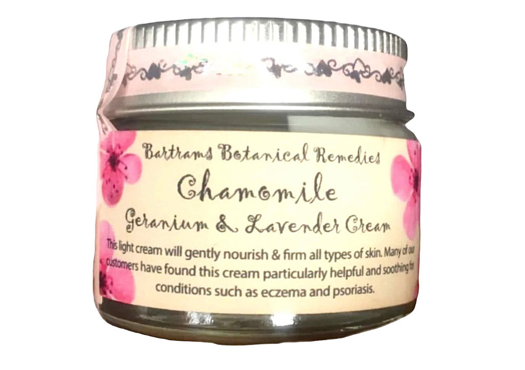 15ml Chamomile Geranium & Lavender Cream - LoveHerbsOnTheHill.com