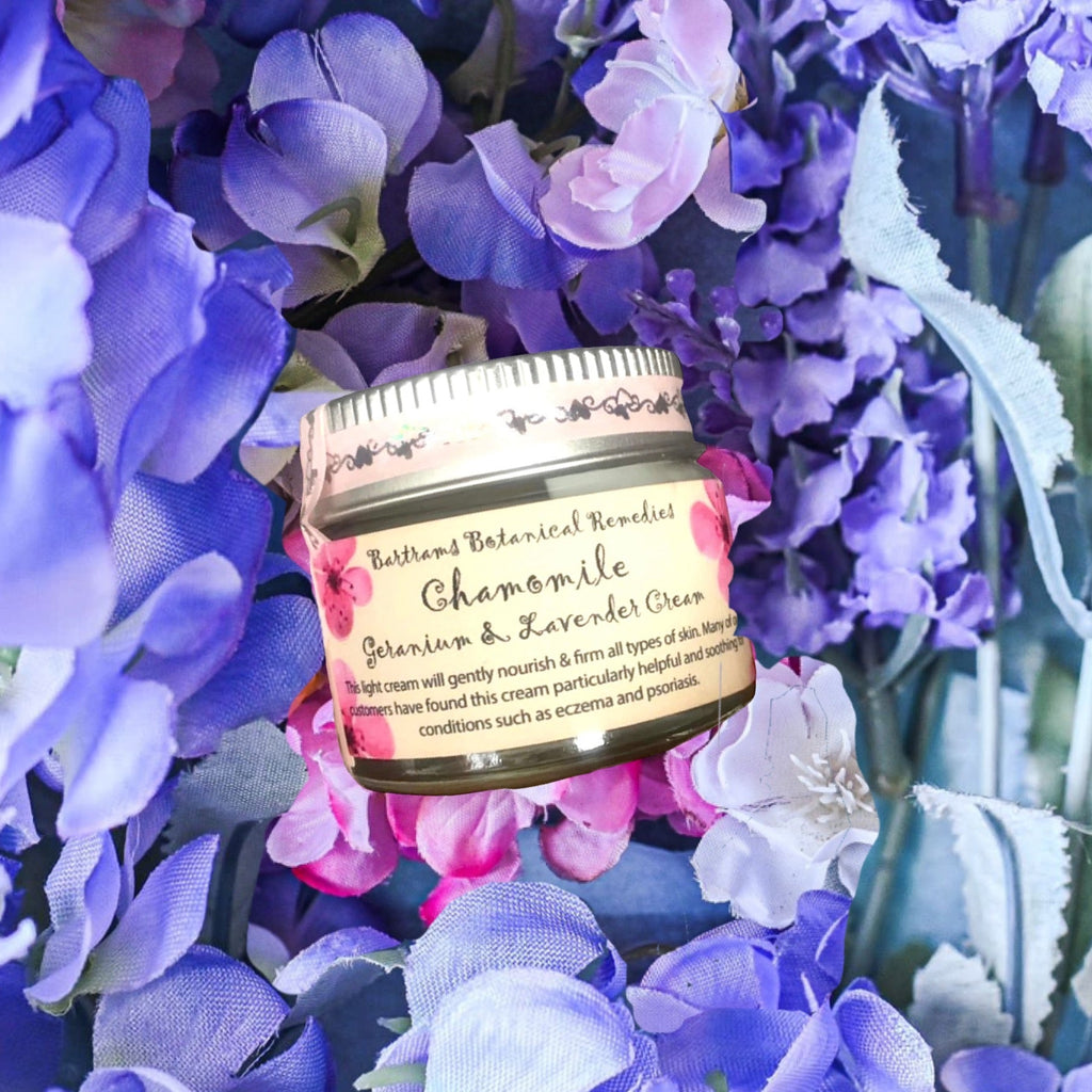 15ml Chamomile Geranium & Lavender Cream - LoveHerbsOnTheHill.com