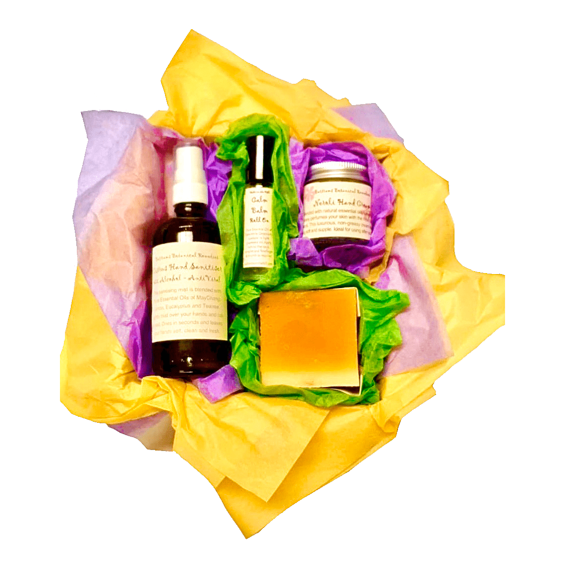 Care & Protect Pack - Citrus Fresh. With Certified Anti Viral and Anti Bacterial Hand Sanitiser. - LoveHerbsOnTheHill.com