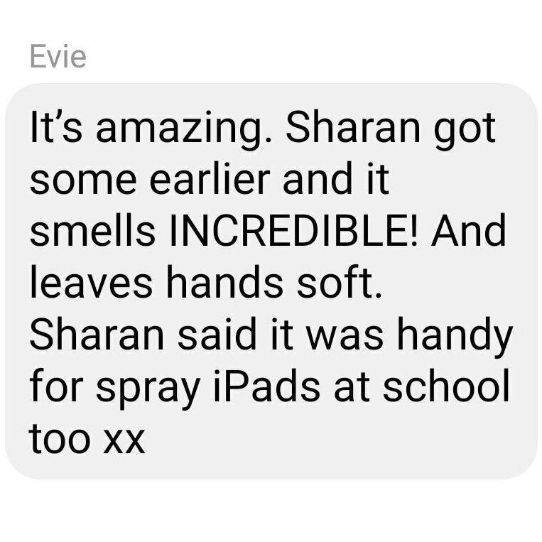 Citrus Fresh Hand Sanitiser Mist 100ml. Certified Anti Viral and Anti Bacterial - LoveHerbsOnTheHill.com