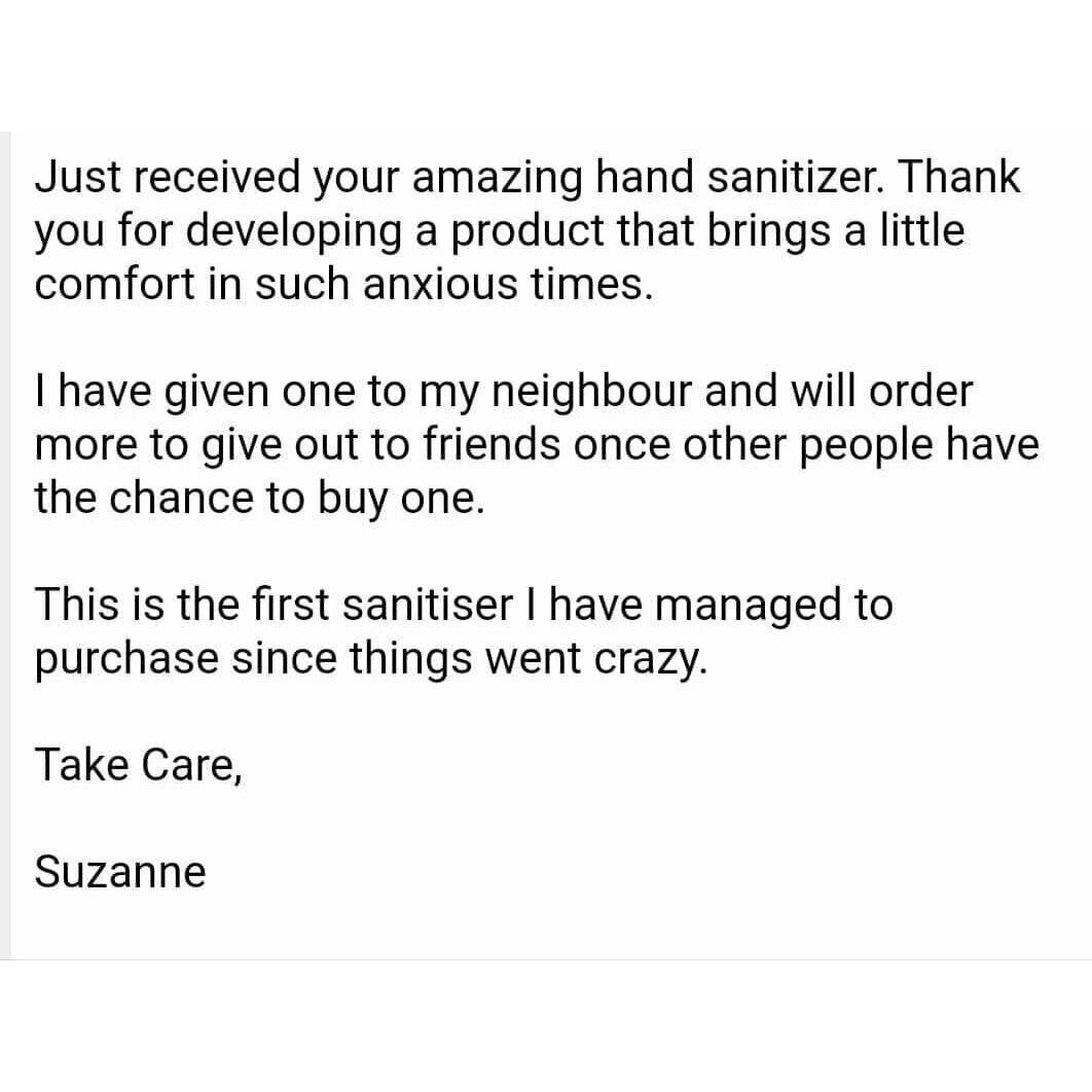 Citrus Fresh Hand Sanitiser Mist 100ml. Certified Anti Viral and Anti Bacterial - LoveHerbsOnTheHill.com