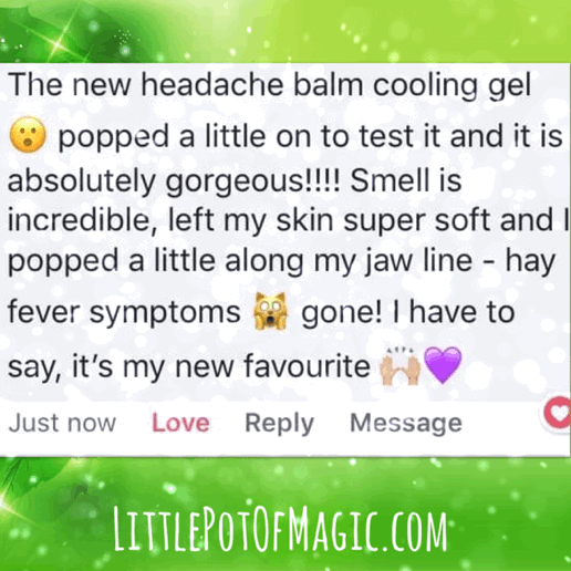 EU Temple Balm Cooling Gel NEW 18g (Available in EU Without Customs Charge) - LoveHerbsOnTheHill.com