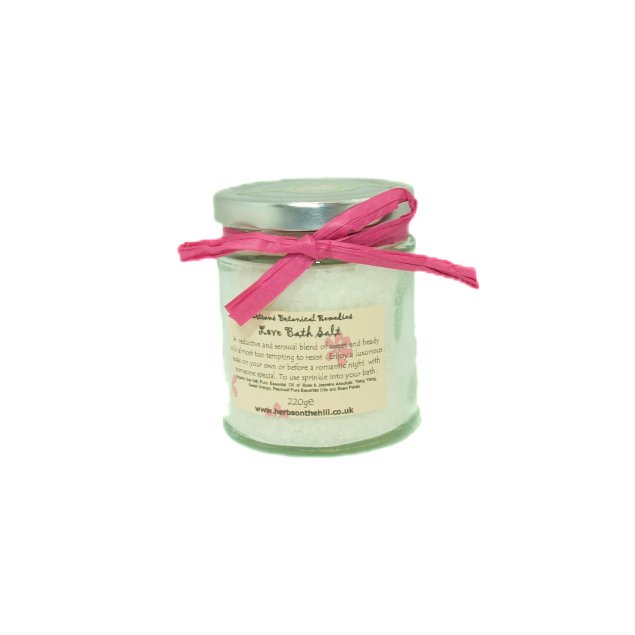 Love Ylang Ylang Bath Salts 220g - LoveHerbsOnTheHill.com