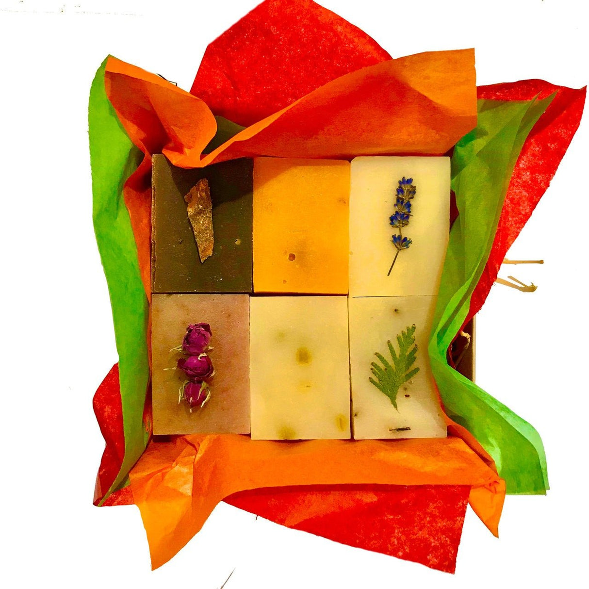 Lovely Box of 6 Soaps - LoveHerbsOnTheHill.com