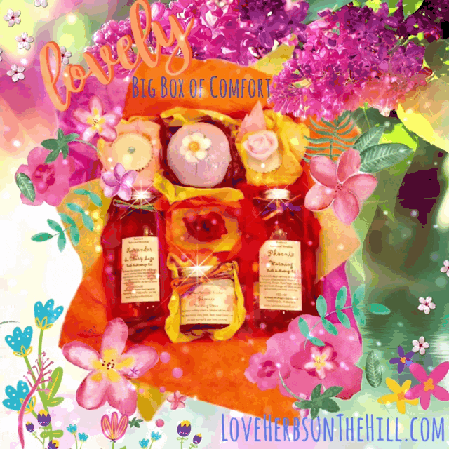 Lovely Box of Comfort - LoveHerbsOnTheHill.com