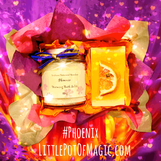 NEW Phoenix Bath Salt & Soap Box - LoveHerbsOnTheHill.com