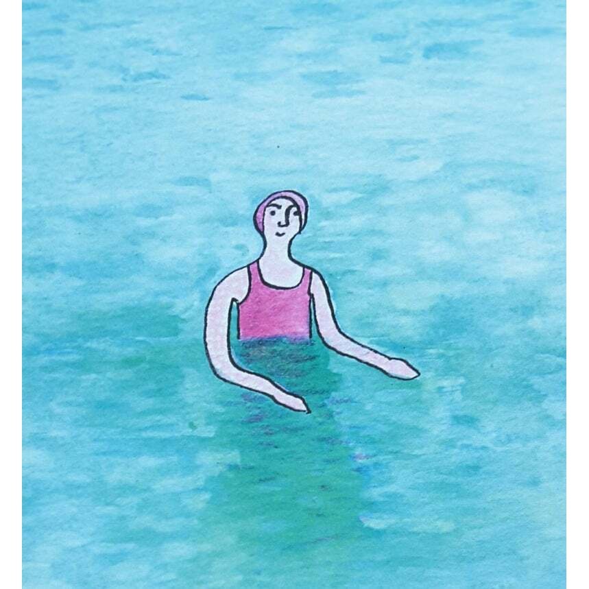 Tranquil Waters Card - LoveHerbsOnTheHill.com