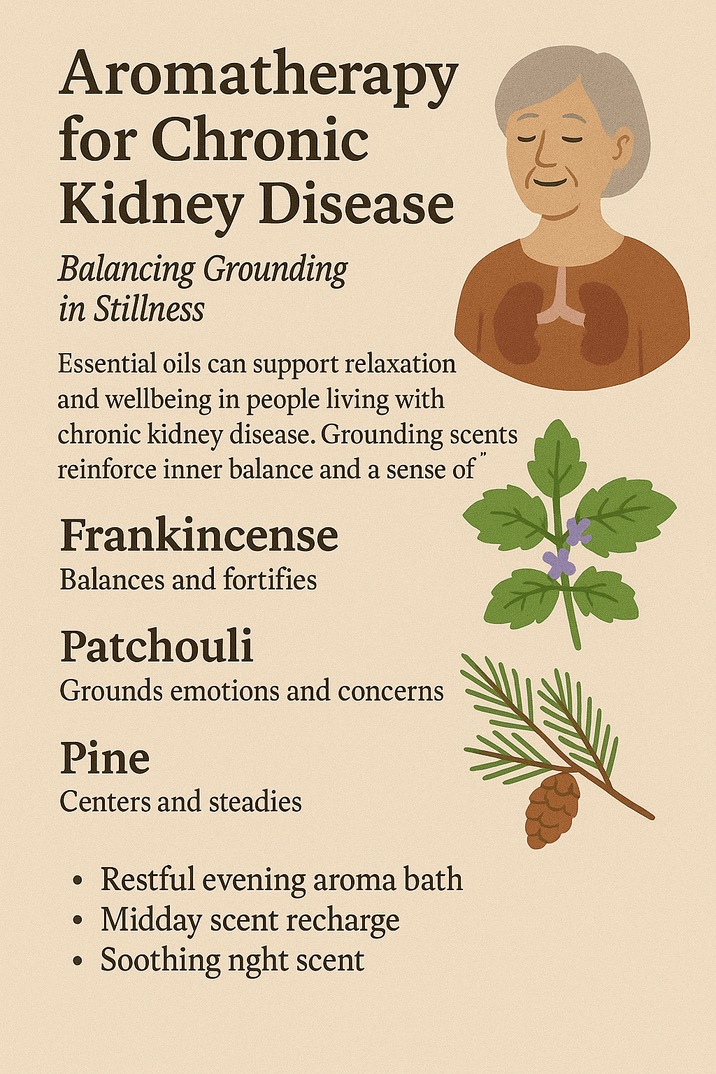 Aromatherapy for Chronic Kidney Disease: Gentle Support and Comfort   LoveHerbsOnTheHill.com