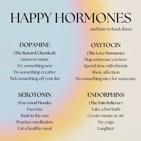 How to hack the happiness hormones - LoveHerbsOnTheHill.com