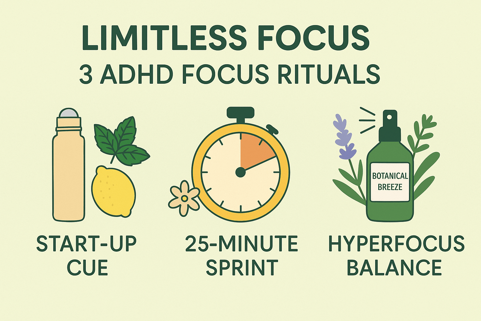 Limitless Focus: ADHD Focus Routines for Clarity & Flow - LoveHerbsOnTheHill.com