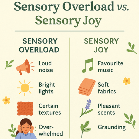 Sensory Overload vs. Sensory Joy: Finding Balance in a Noisy World - LoveHerbsOnTheHill.com