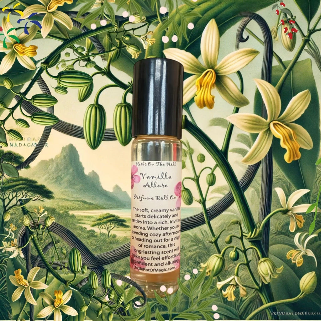 11ml Vanilla Allure Perfume Roll - On - LoveHerbsOnTheHill.com