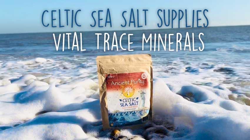 Celtic Sea Salt "Natural Real Course Grey Salt" 500G (Magnesium Rich) Hand Harvested in France - LoveHerbsOnTheHill.com