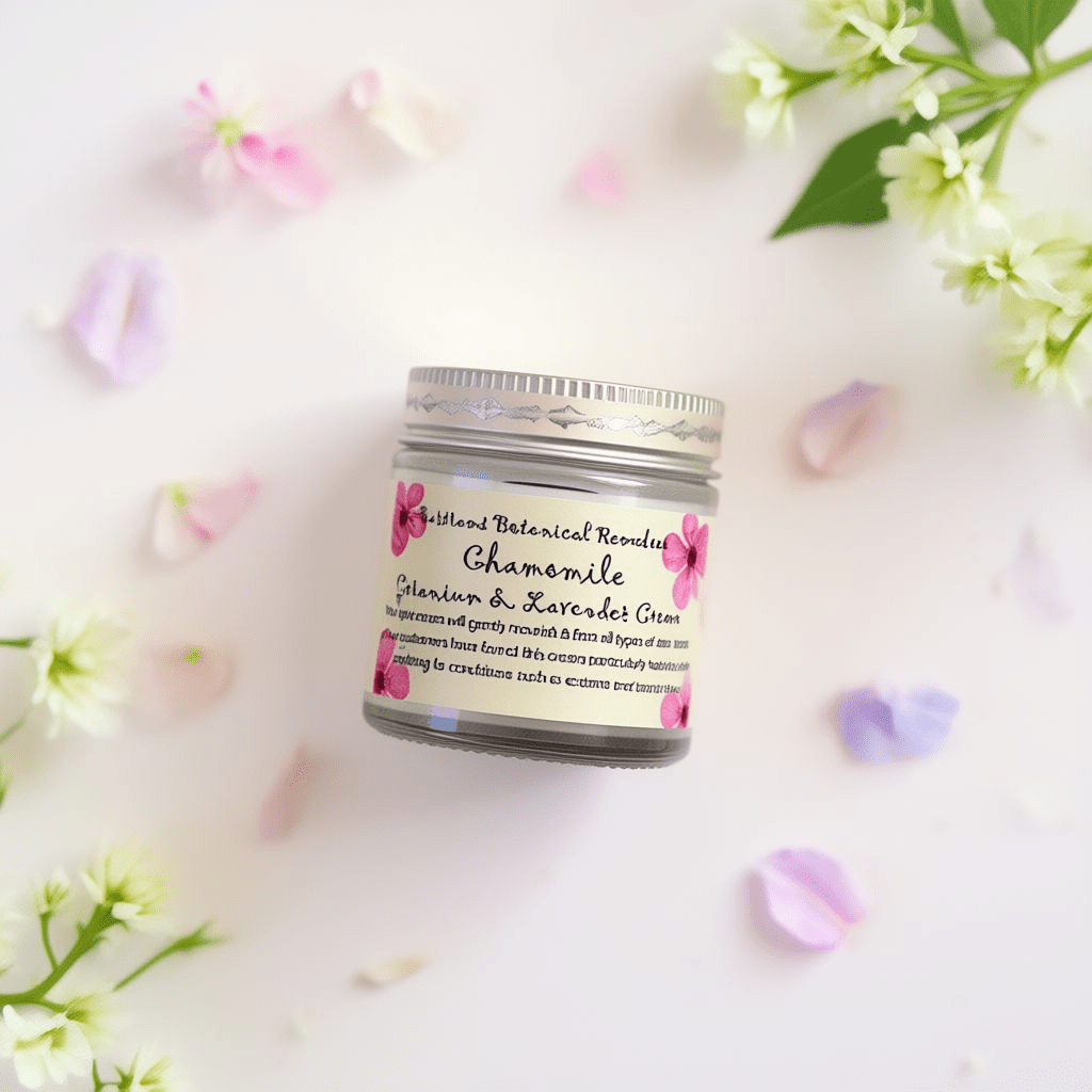 Chamomile Geranium & Lavender Cream - Transform Your Skin, Transform Your Life! - LoveHerbsOnTheHill.com