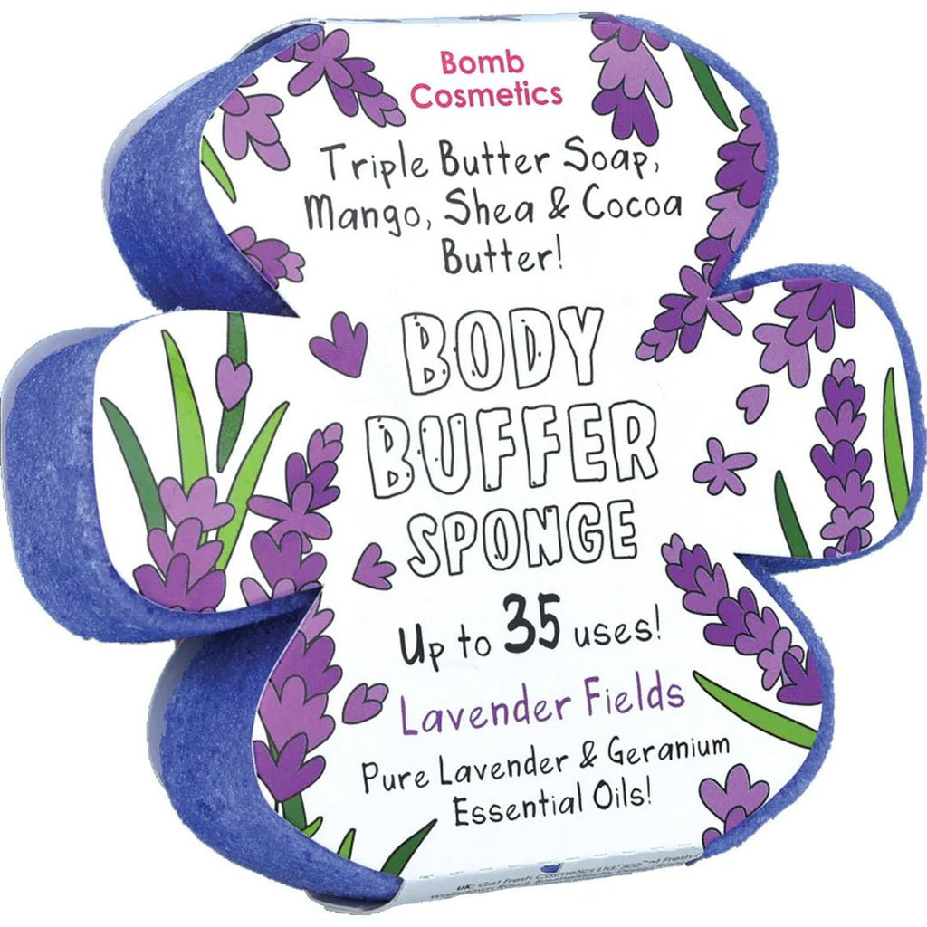 Lavender Fields Body Buffer Shower Soap - LoveHerbsOnTheHill.com