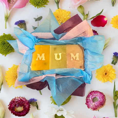 Lovely MUM Box of 3 Soaps - LoveHerbsOnTheHill.com