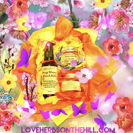 Neroli Orange Blossom Skin Refresh Gift Set - LoveHerbsOnTheHill.com