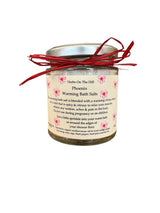Phoenix Bath Salt Jar - The Warming Blend - LoveHerbsOnTheHill.com