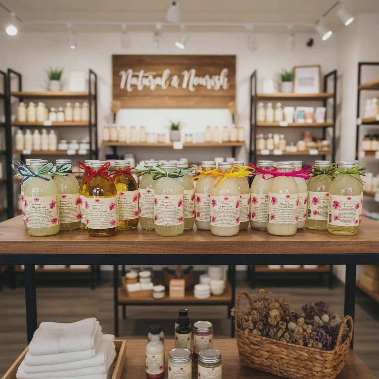 Foam Bath & Shower Gel Display Module -✨ A trusted product. A proven market. A shelf that works.