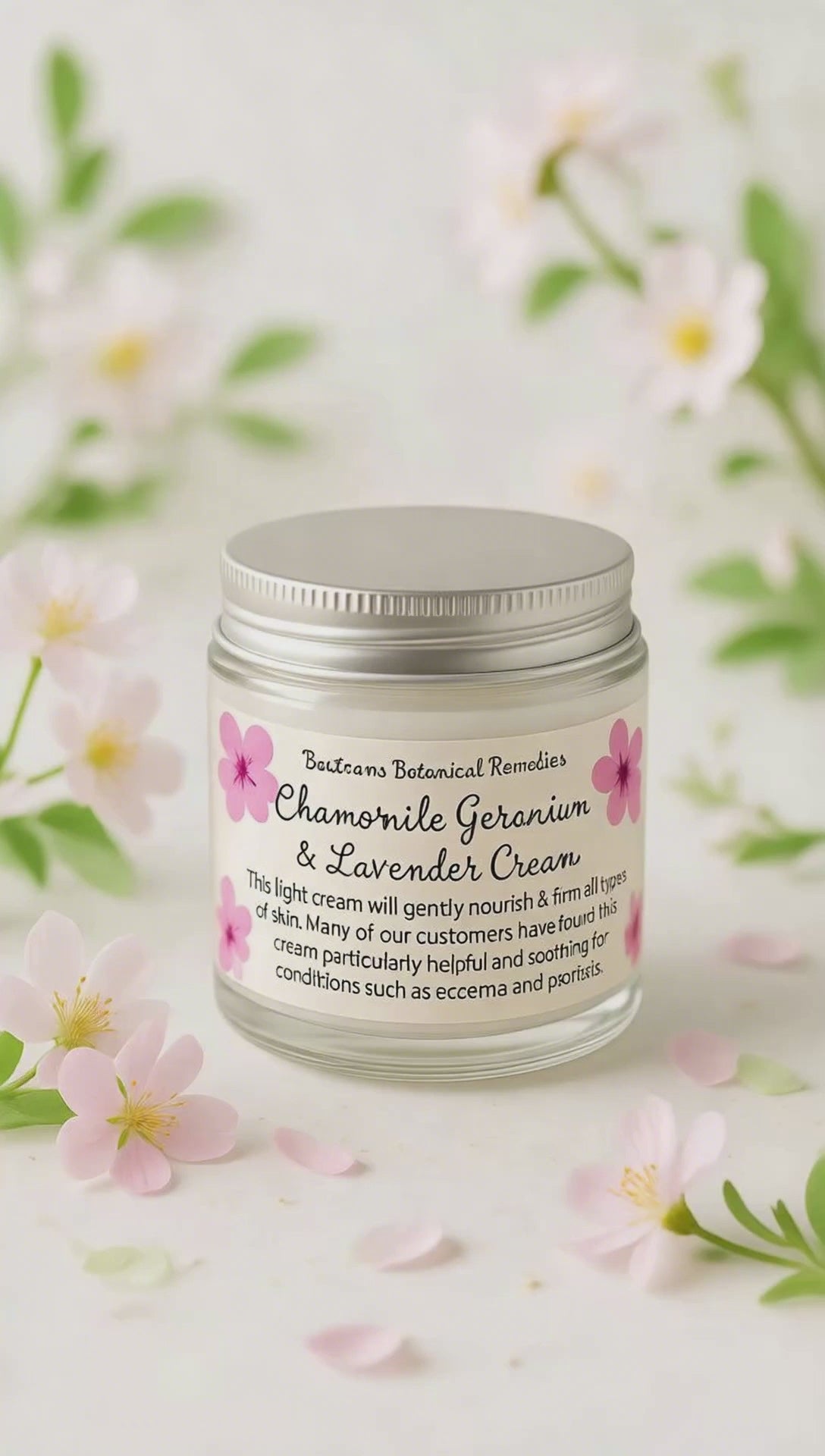 Chamomile Geranium & Lavender Cream - Transform Your Skin, Transform Your Life!