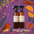 Pumpkin Spice & Yuletide Glow Spray Duo. Set of 2 Aromatherapy Room Sprays - LoveHerbsOnTheHill.com