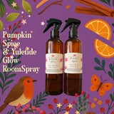 Pumpkin Spice & Yuletide Glow Spray Duo. Set of 2 Aromatherapy Room Sprays - LoveHerbsOnTheHill.com