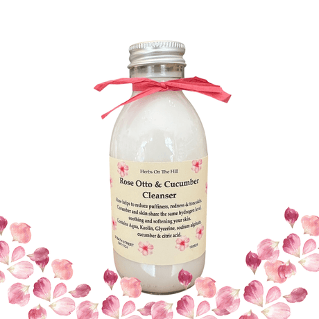 Rose Otto & Cucumber Cleanser - LoveHerbsOnTheHill.com