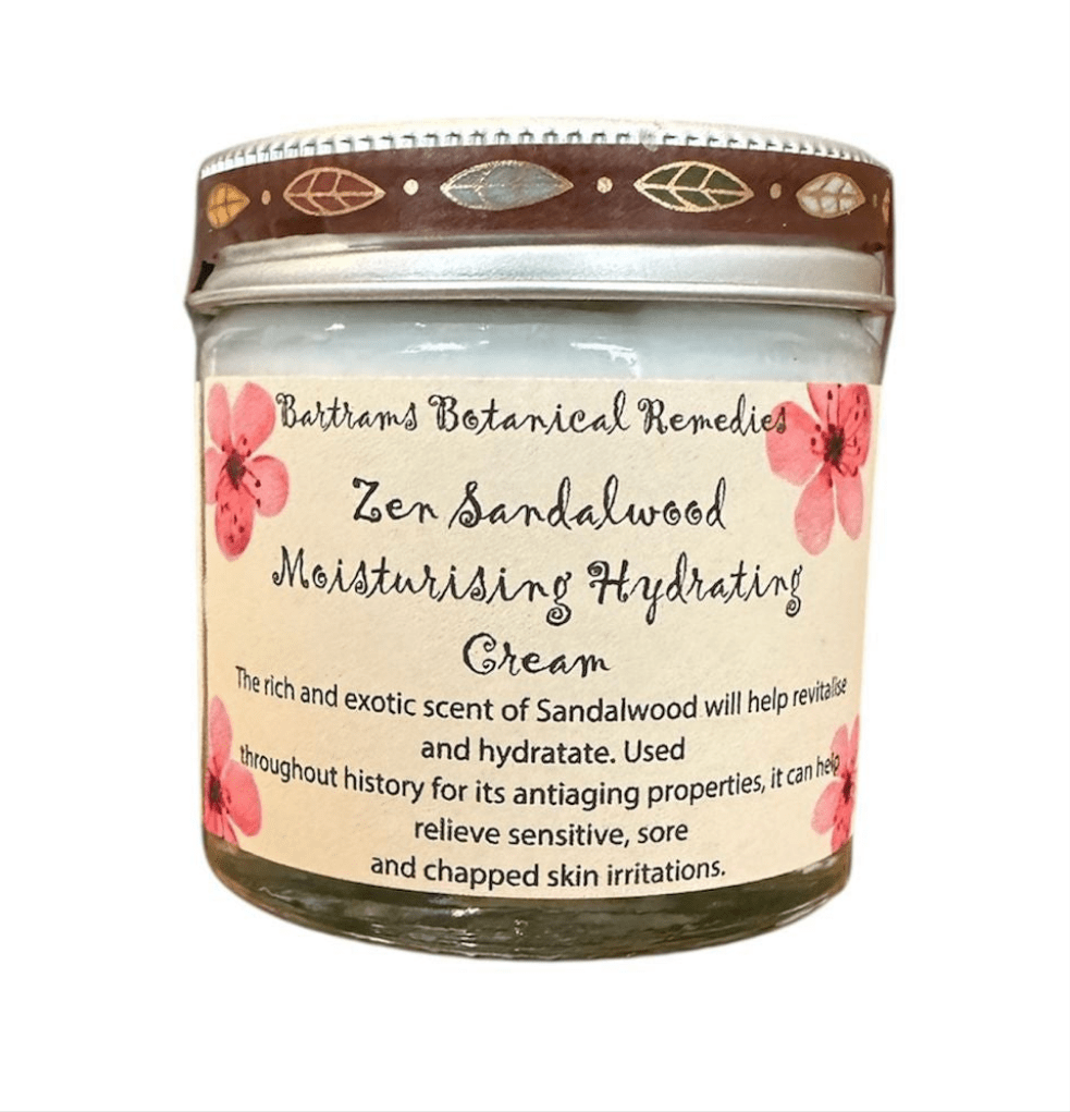 Zen Sandalwood Moisturising Cream – Deep Hydration, Smooth Finish, Timeless Scent - LoveHerbsOnTheHill.com