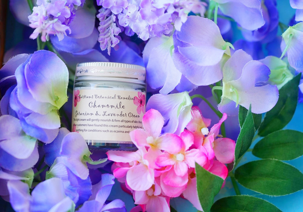 30ml Chamomile Geranium & Lavender Cream - LoveHerbsOnTheHill.com