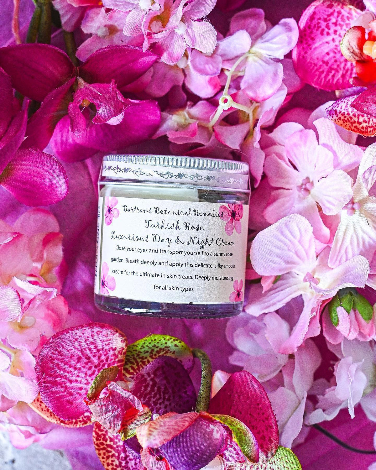 55ml Turkish Rose Luxurious Day & Night Cream - LoveHerbsOnTheHill.com