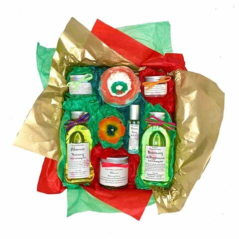 Fibro Fighter Set  Christmas Edition- with  TempleBalm and FREE Phoenix Bath Salts woth £7.95 - LoveHerbsOnTheHill.com
