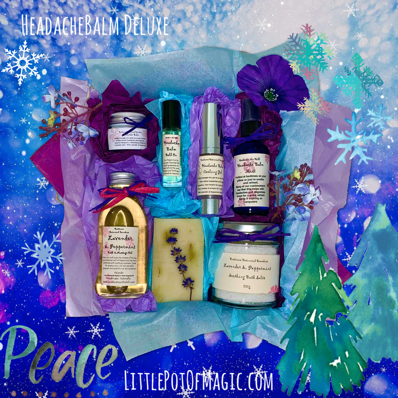 Head Balm Deluxe Gift Box - LoveHerbsOnTheHill.com