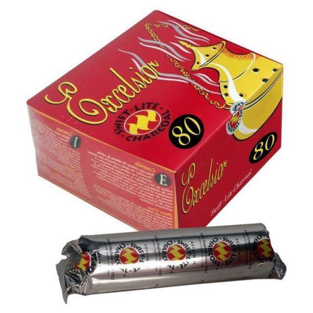 Box of 80 Charcoal Discs