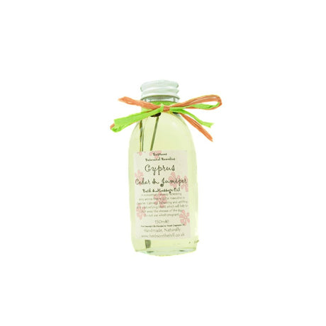 Cypress Cedar & Juniper 150ml Bath & Massage Oil - LoveHerbsOnTheHill.com