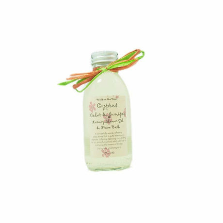 Cypress Cedar & Juniper Foam Bath & Shower Gel - LoveHerbsOnTheHill.com