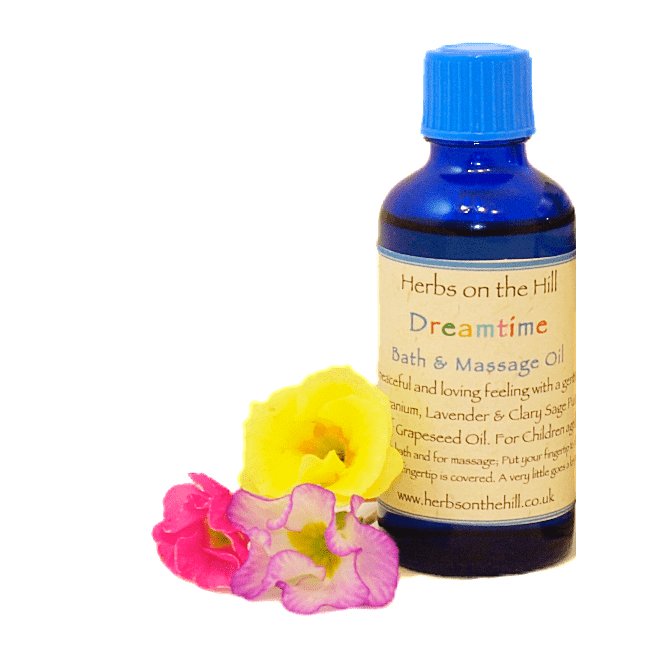 Dreamtime 3 Years+ Bath & Massage Oil - LoveHerbsOnTheHill.com