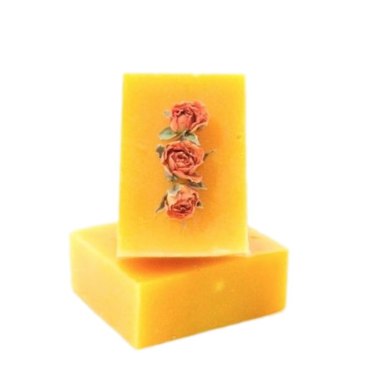 EU Orange and Geranium Soap 100g - LoveHerbsOnTheHill.com
