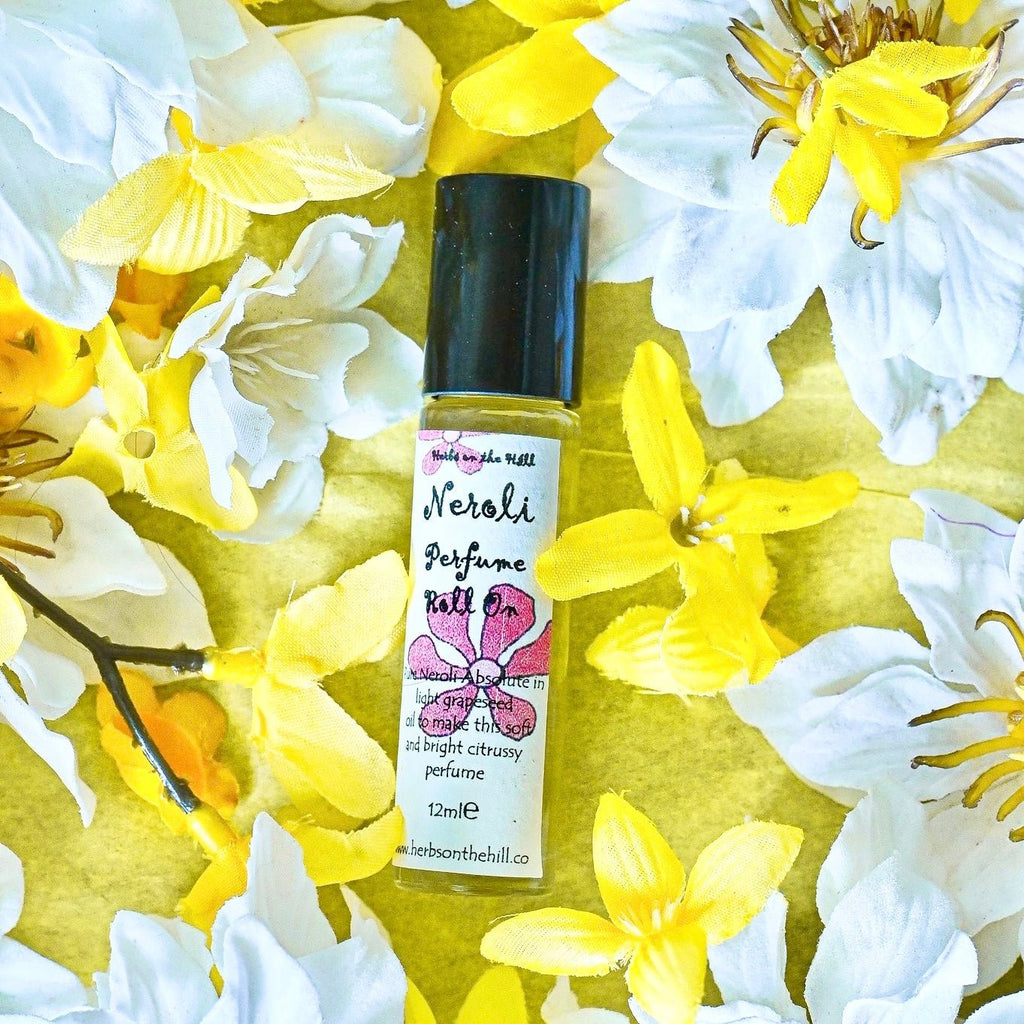 EU11 ml Neroli Orange Blossom Perfume Roll-On (Available in EU Without Customs Charge) - LoveHerbsOnTheHill.com