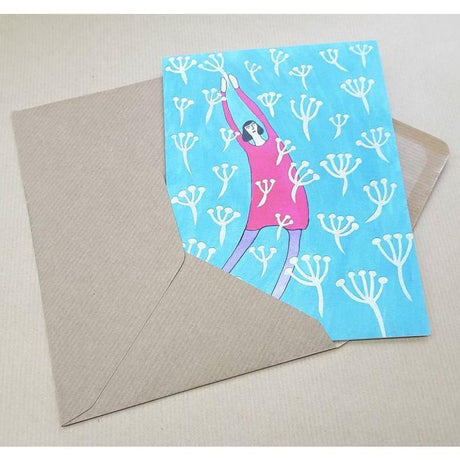 Floating On A Summer Breeze Card - LoveHerbsOnTheHill.com